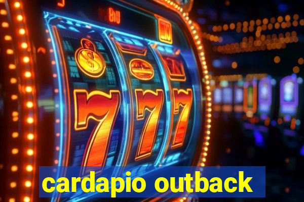 cardapio outback